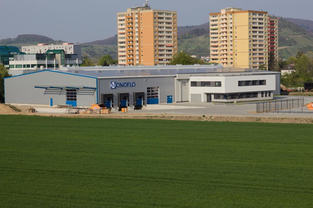 Eröffnungsfeier der neuen Monoflo Halle